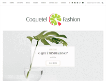 Tablet Screenshot of coquetelfashion.com